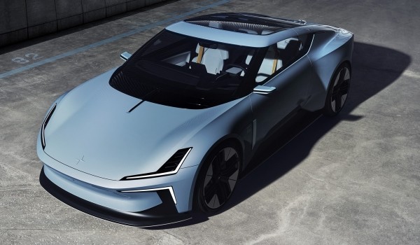 Спорткар Polestar O2 &mdash; со стеклянной крышей и квадрокоптером