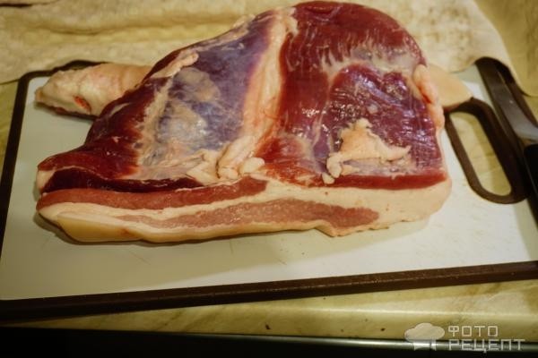 Рецепт: Колбаса мациковая - сыровяленая