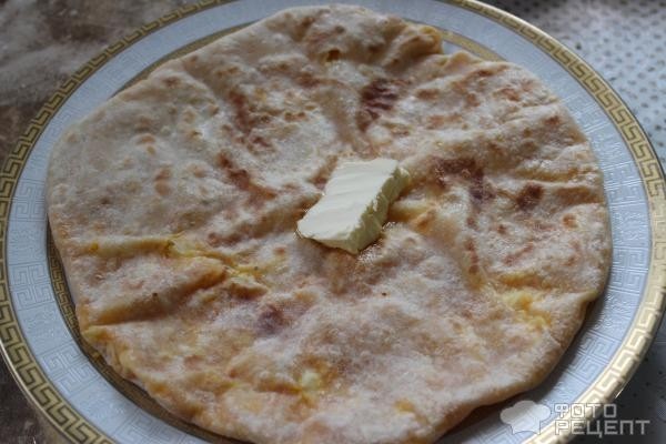 Рецепт: Хычины - с тыквой и сыром