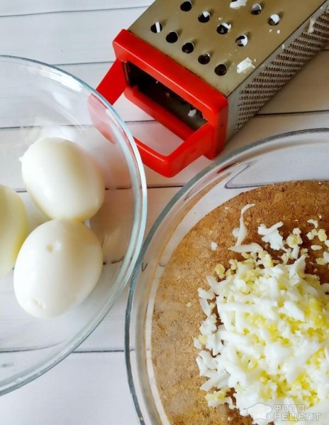 Рецепт: Салат "Еврейский" - Супер простой, супер быстрый и супер дешевый салат из СССР.