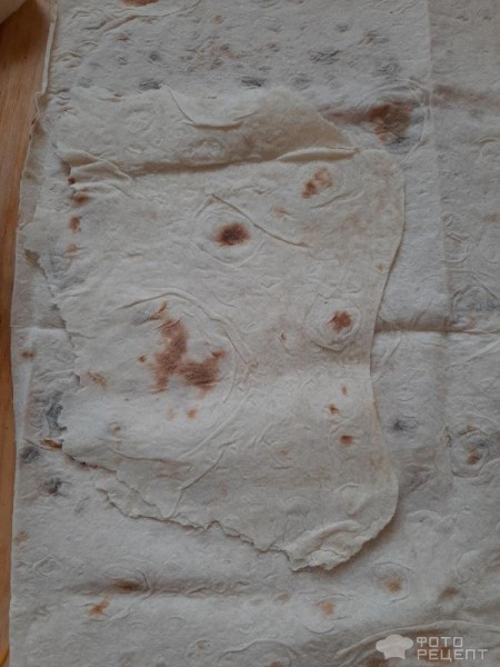 Рецепт: Шаурма для всей семьи - С припёком