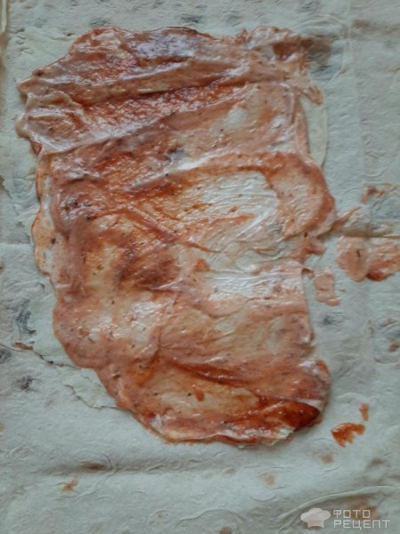 Рецепт: Шаурма для всей семьи - С припёком