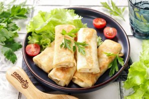 Блинчики с курицей