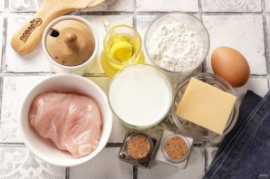 Блинчики с курицей