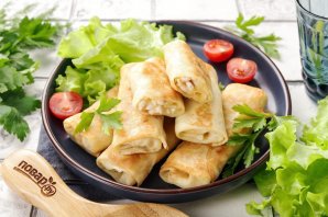 Блинчики с курицей