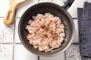 Блинчики с курицей