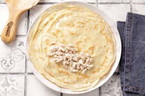 Блинчики с курицей