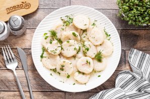 Постные галушки Постные галушки