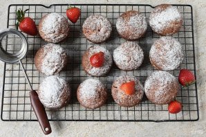 Клубничные маффины Клубничные маффины