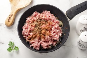 Запеканка с фаршем в аэрогриле Запеканка с фаршем в аэрогриле