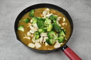 Курица с брокколи в соусе терияки Курица с брокколи в соусе терияки
