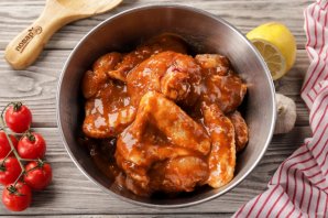 Куриные крылышки барбекю Куриные крылышки барбекю