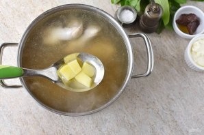 Куриный суп со щавелем Куриный суп со щавелем