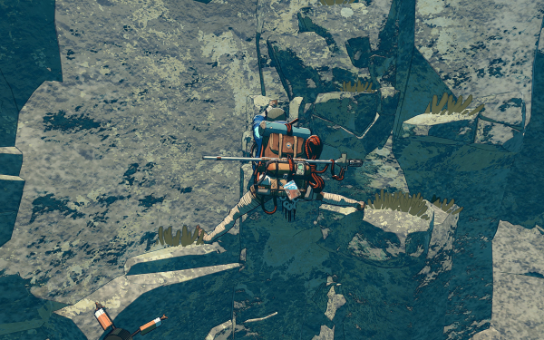 
                    Обзор Cairn. Когда обещают горы, а приходится лезть на стену
                