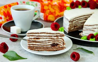 Торт блинный